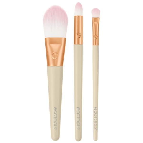 Sæt med Makeup Børster Ecotools Ready Glow Limited edition 3 Dele
