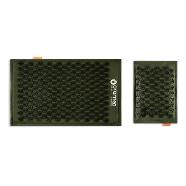 Vadderad Akupressurmatta Oromed ORO-HEALTH Grön 43 x 67 cm