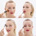 Miniatyrbillede 4 af 11: Sæt med makeup børster i træ med bæretaske Miset InnovaGoods 5 enheder