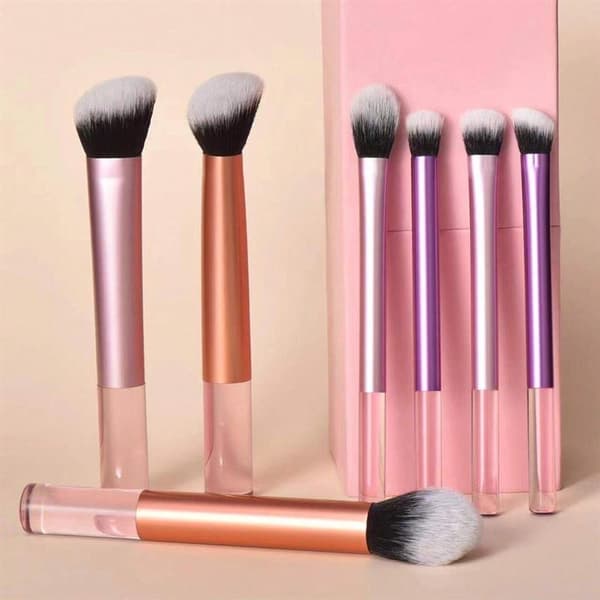 Technique PRO Glam Makeupbørstesæt – 7 dele til professionel makeupapplikation