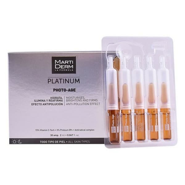 Ampuller Platinum Photo Age Martiderm (2 ml) - 30 Enheter