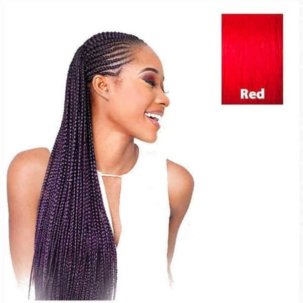 Hair extensions X-Pression 208,28 cm Röd pelo sintetico