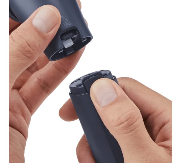 Panasonic ER-CFB1, Blå, Kinn, Nese, Overleppe, 1 timer, Batteri, 53 mm, 48 mm