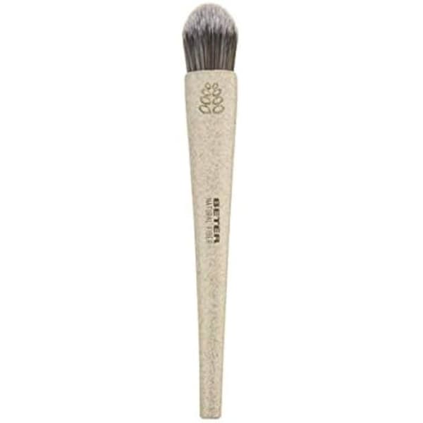 Makeup Brocha - BETER - Naturlig vätska - Syntetiskt hår - Beige - Exakt applicering