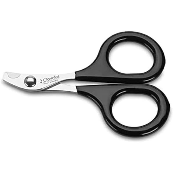 Klippan - 3 CLAVELES - Modell för katter - Rostfritt stål - Ergonomiskt handtag - Djupstopp
