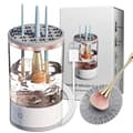 Miniatyrbild 1 av 4: INN Ultrasonic Cleaner 500mah 9x16cm USB-laddning 7000rpm Elektrisk sminkborstrengöring för tvätt och torkning