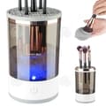 Miniatyrbild 1 av 4: INN Ultrasonic Cleaner 9x16cm 500mah 7000rpm USB-laddning Elektrisk sminkborstrengöring för tvätt och torkning