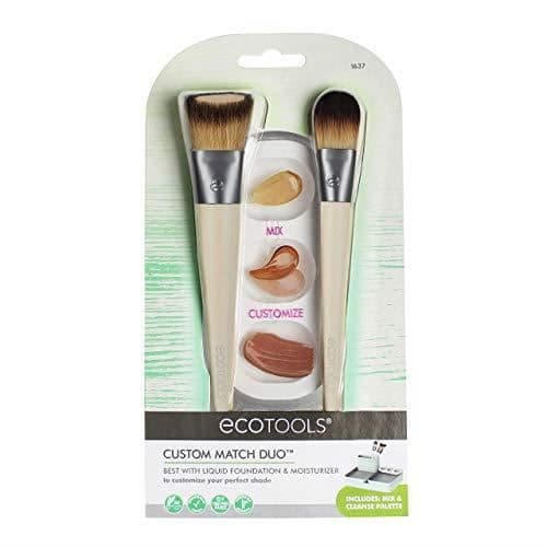 Ecotools Custom Match Makeupborstar och blandpalett med lock
