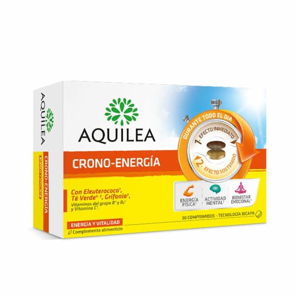 Tabletter Aquilea Energía (30 antal)