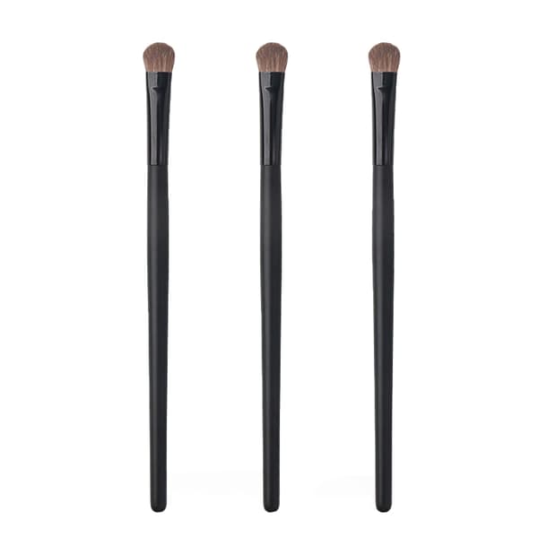 INF Essential Eyeshadow Brush Set - 3-osainen ponihair-sivellinsetti