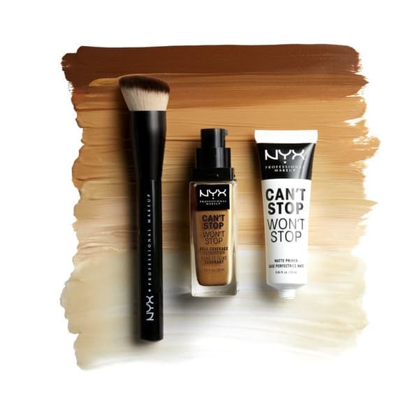 Nyx Professional Makeup Kan Inte Sluta Vill Inte Sluta Pro Foundation Pinsel
