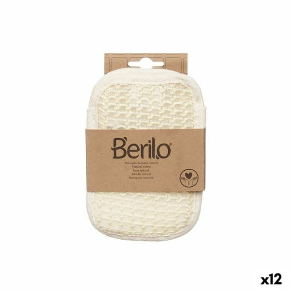 Skrubbvante Berilo B7083-5 Vit Beige (12 antal)