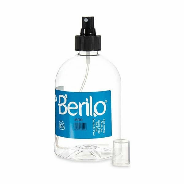 Spruta Berilo BPPY0501BKCR Svart Transparent Plast 500 ml (12 antal)