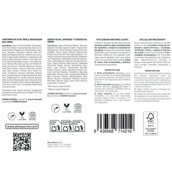 Sminkset Alma Secret FACIAL ALMA SECRET