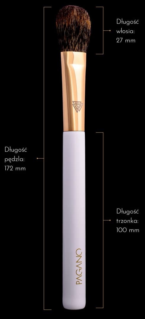 PAGANO Bronzer Powder Illuminating Brush