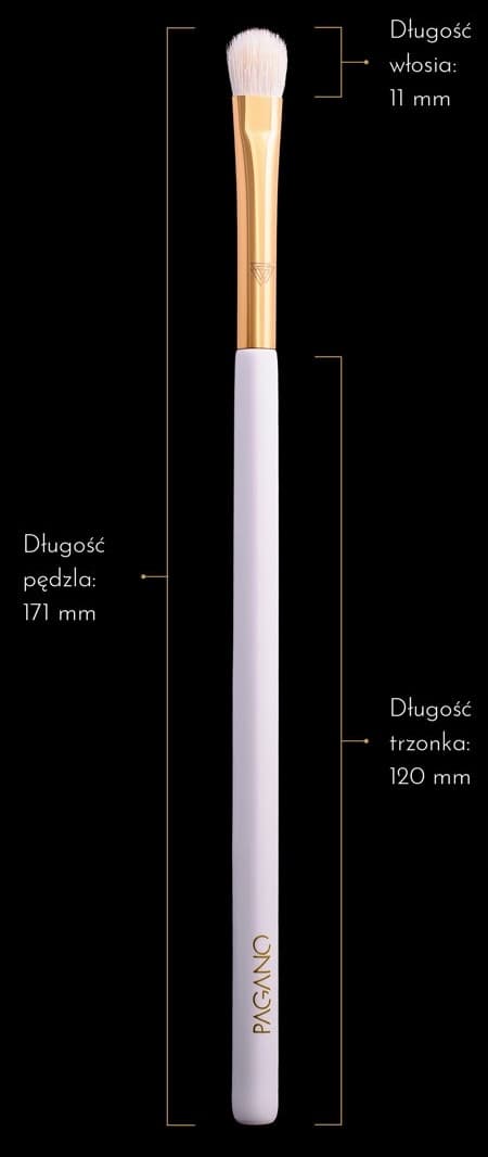 PAGANO Professionell ögonskuggsborste