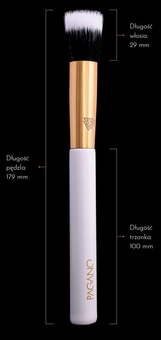 PAGANO Professional -sivellin nestemäiselle meikkivoiteelle