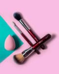 Miniatyrbild 10 av 11: Ögonskuggsborste professionell makeup Bocca Beauty