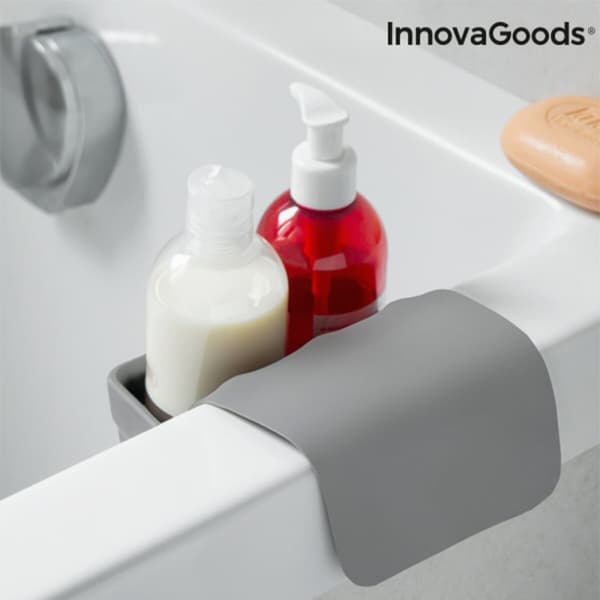 InnovaGoods Silicone Organiser Stand with Suction Cups