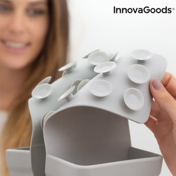 InnovaGoods Silicone Organiser Stand with Suction Cups