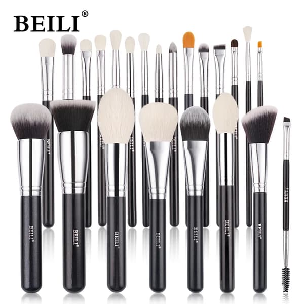 Meikkisivellinsetti, ammattimainen sekoitus, kulmakarva viuhka, B-23PCS