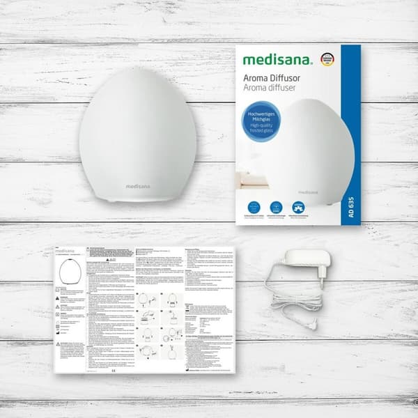 Diffuser av eteriska oljor Medisana 60085 Vit