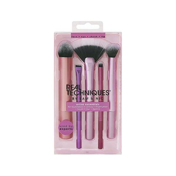 Sæt med Makeup Børster Artist Essentials Real Techniques Artist Essentials (5 pcs) 5 Dele (5 enheder)