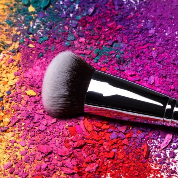 Make-up basebørste Ilū Kabuki Kabuki Cirkulær