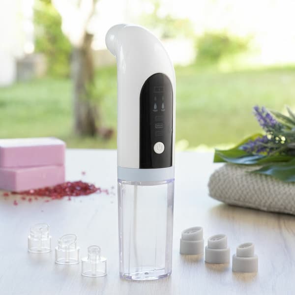 BRUGT Genopladelig ansigtsrens Hydro-cleanser til rensning af urenheder i ansigtet InnovaGoods Hyser Hvid (Refurbished B)