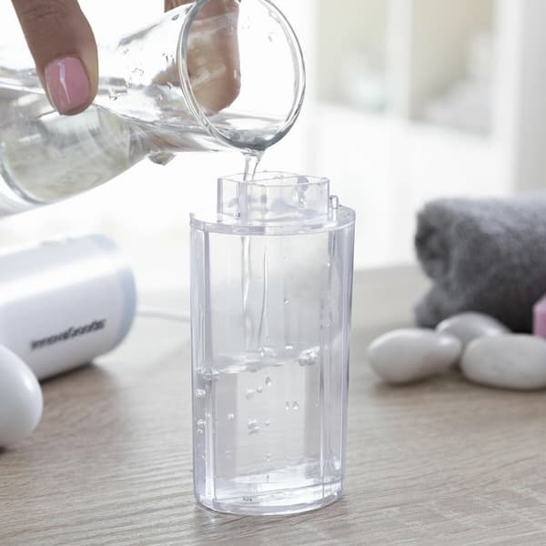 BRUGT Genopladelig ansigtsrens Hydro-cleanser til rensning af urenheder i ansigtet InnovaGoods Hyser Hvid (Refurbished B)