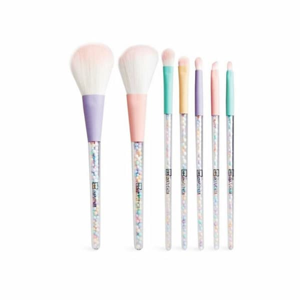 Meikkiharjasetti IDC Institute Candy Synteettinen (7 pcs)
