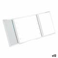 Pikkukuva 1 / 3: Taskupeili Berilo YXL2150-CC01 Valkoinen ABS 1,5 x 9,5 x 11,5 cm LED Valo (12 osaa)