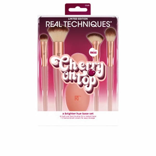 Sminkebørste Real Techniques CHERRY ON TOP 6 Deler