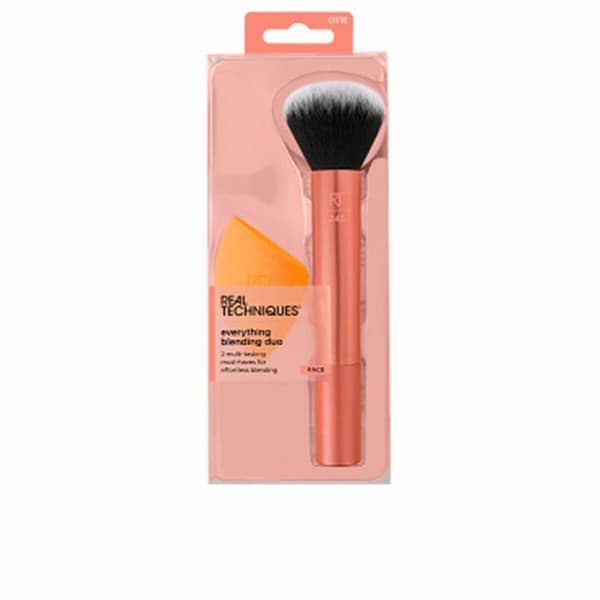 Sminkebørste Real Techniques EVERYTHING BLENDING 2 Deler