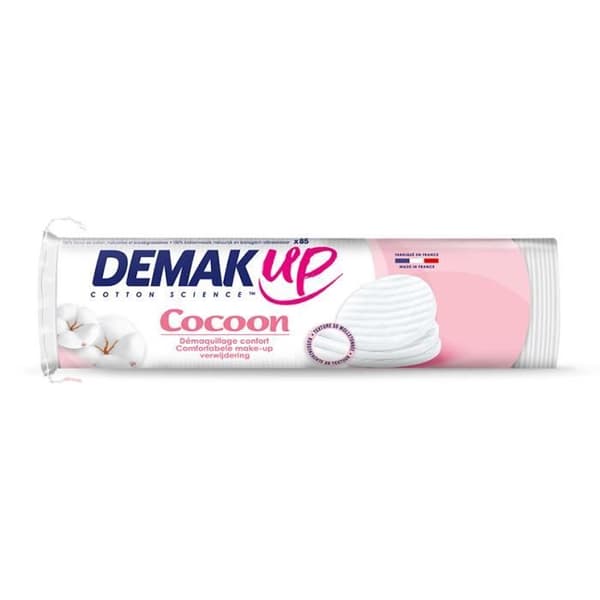 Bomullsrondeller - DEMAK UP - Cocoon - x85 - Blandat - Vuxen