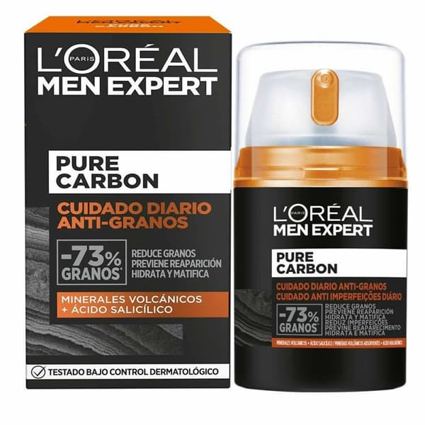 Vårdande rengöring L'Oreal Make Up AA294900 Fuktgivande Matt ytbehandling Anti-acne 50 ml