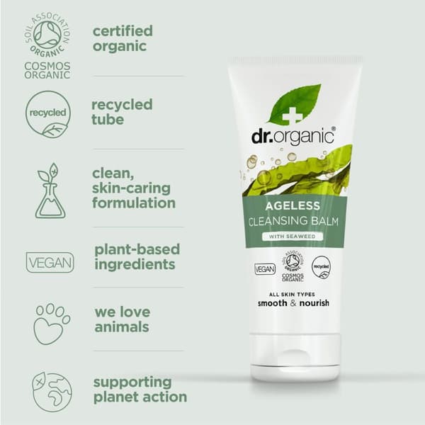 Kasvojen puhdistusaine Dr.Organic AGELESS DR. ORGANIC 100 ml Balsami