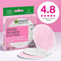 Miniatyrbillede 11 af 11: Rondeller til Makeup fjerning Garnier Skinactive Kan vaskes