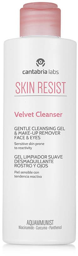 Skin Resist Velvet gentle cleansing gel for face & eyes 200 ml