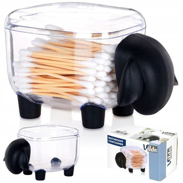 Behållare - Vilde - Får - 13cm - Transparent - Praktisk