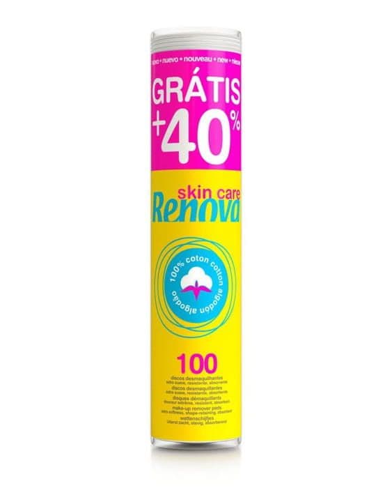 Renova mini bomullsdiskar 100 stycken