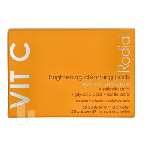Rodial Vit C Brightening Cleansing Pads 50 pack Dam