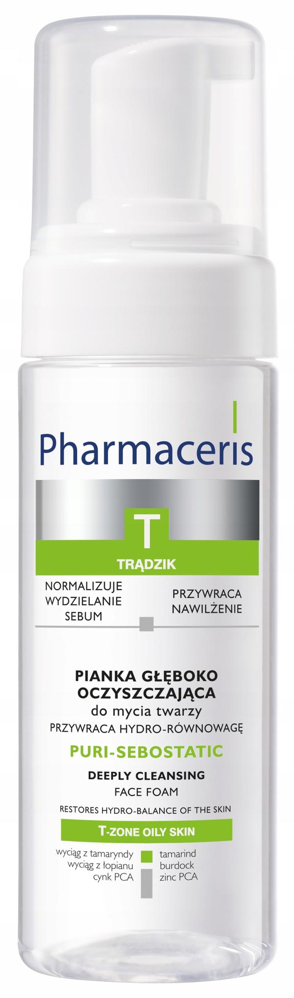 PHARMACERIS T PURI-SEBOSTATIC Syväpuhdistava vaahto 150 ml