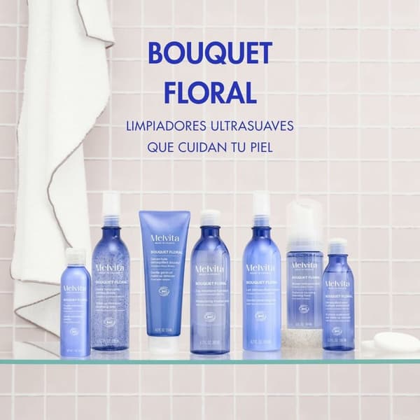 Kasvomeikinpoistoaine Melvita BOUQUET FLORAL DETOX