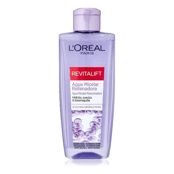 Meikinpoisto misellivesi Revitalift L'Oreal Make Up Täytteet kasvojuonteisiin (200 ml)