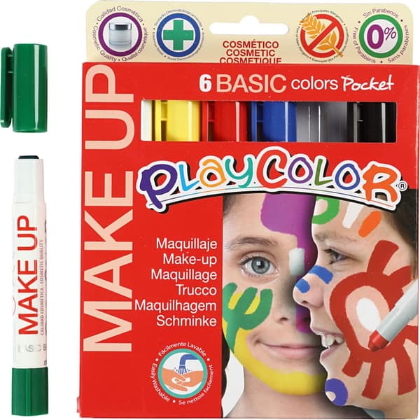Playcolor Make up - Basic - 6x5 g