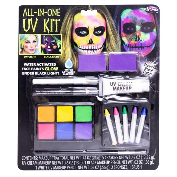 Sminkset UV Allt i ett Halloweensmink