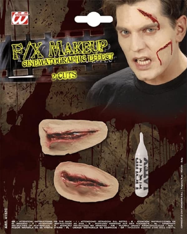 Latexsår Till Halloween 2 pack
