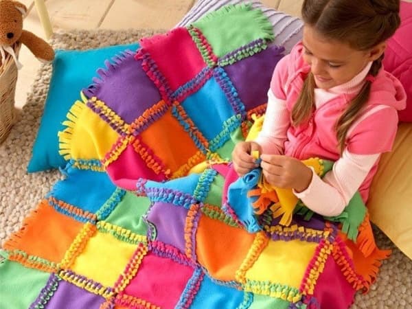 Yokomisiada Tilkkutäkki huopa luova DIY fleece ZA1551