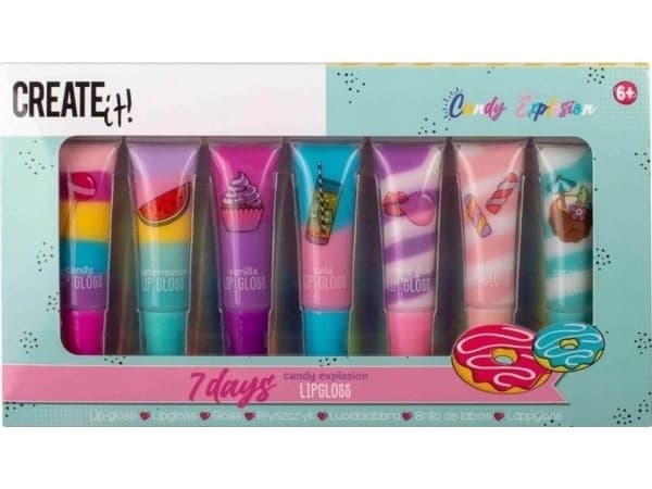 CREATE IT Candy 7 söta glitter 84810 /6